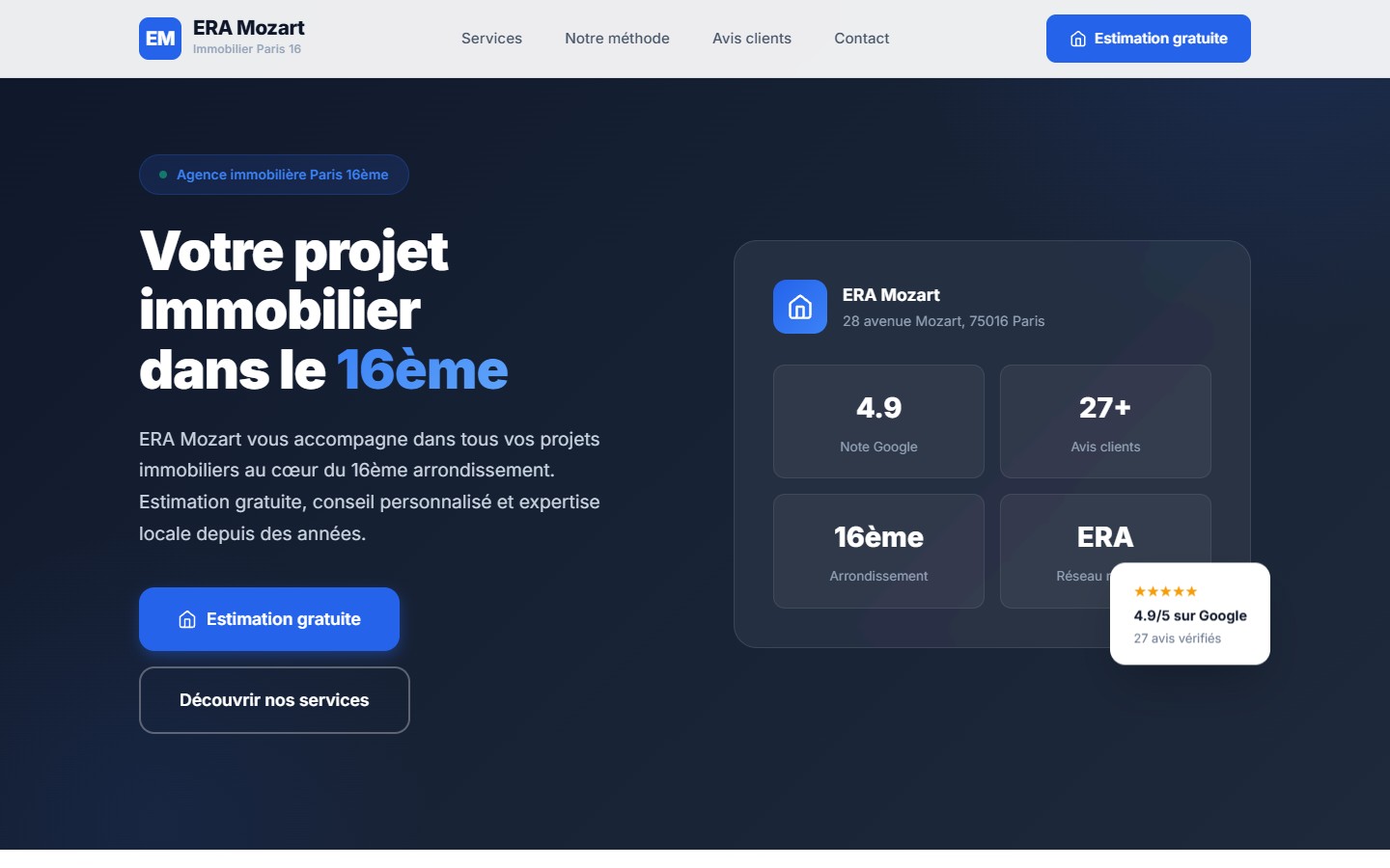 Site Immo Prestige Paris